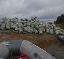С островов Ладоги экологи вывезли около 180 мешков мусора